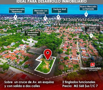 Terreno En Venta  Con Oficinas