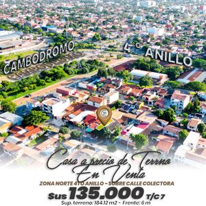 Casa En Venta A Precio De Terreno 4to Anillo Av. 2 De Agosto