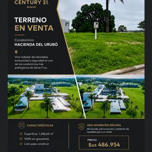 Terreno En Venta - La Hacienda Del Urubo 