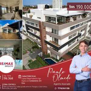  Departamento Duplex En Venta En Condominio Ziri Eins 