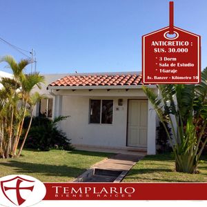 Casa En Anticretico Condominio Cerrado