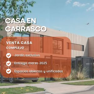 Venta Casa Carrasco Norte 3 Dormitorios - Jardín Exclusivo + Parrillero