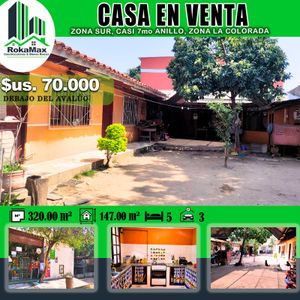 Zona Sur Casa En Venta