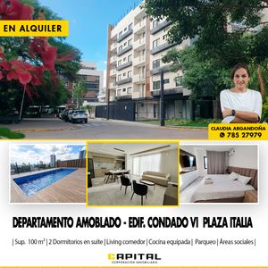 Alquilo Hermoso Departamento De 2 Dor Equipetrol