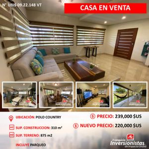 Hermosa Casa Equipada Y Amoblada - Condominio Polo Country ‼️