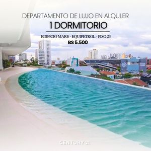 Departamento De Lujo En Alquiler Equipetrol Mare