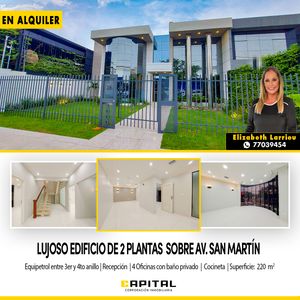 Edificio Para Oficinas En Alquiler Sobre Av San Martin