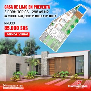 Casa 3 Dormitorios De Lujo En Preventa