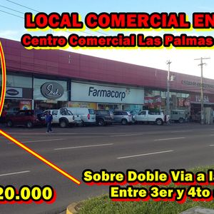 En Venta Local En El Centro Comercial Las Palmas
