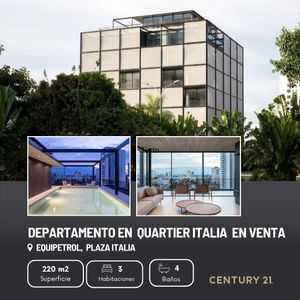 Departamento En Venta De 3 Dormitorios En Edificio Quartier Italia