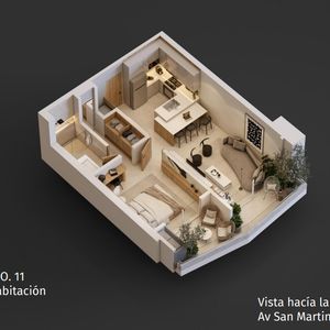 Departamento De 1 Dormitorio En Giardino