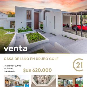 Casa En Venta Y Alquiler En El Urubo Golf