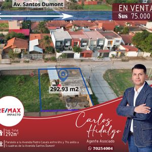 Terreno En Venta En Av. Santos Dumont Z/ Sur En Santa Cruz De La Sierra