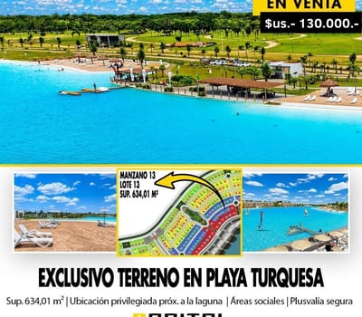 Terreno En Venta | Playa Turquesa – Urubó