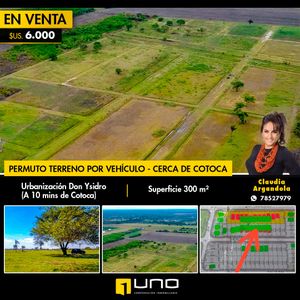 Permuto Terreno Por Vehiculo