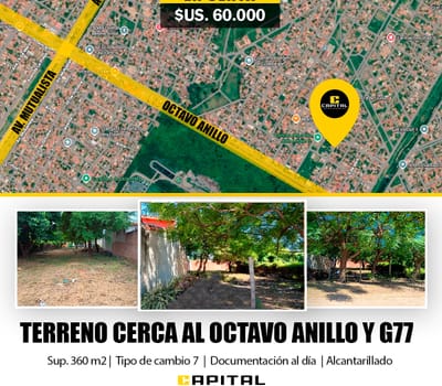 Terreno En Venta Zona G77