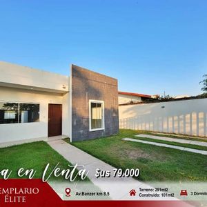 Casa En Venta En La Av. Banzer Km 8.5 Mainter - A Estrenar
