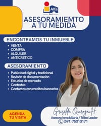 Griselda Amparó Quiroga - Asesora Inmobiliaria Alfa