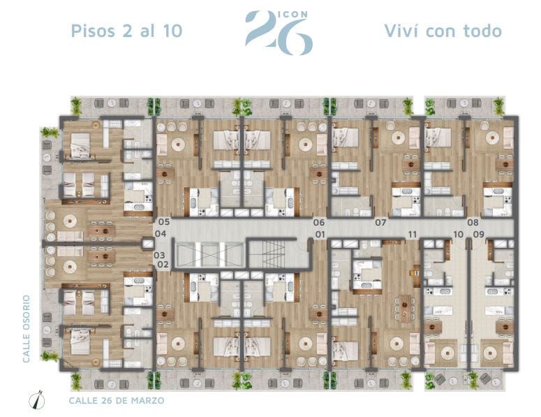 Plano Nivel 2 al 10 — Icon 26