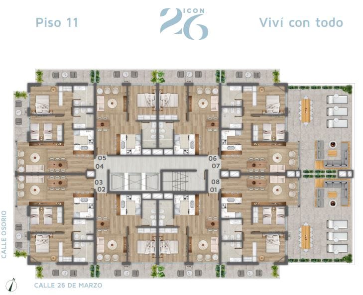 Plano Nivel 11 — Icon 26