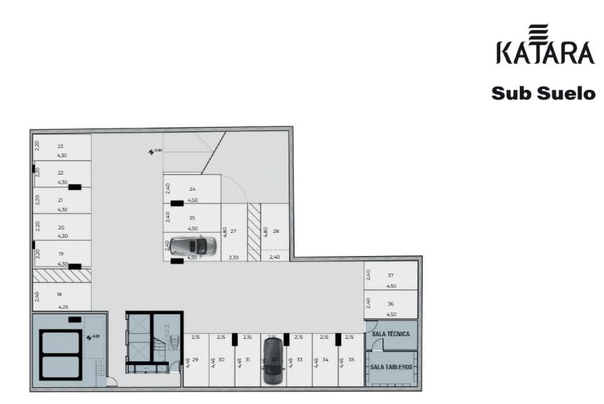 Plano Subsuelo — Katara