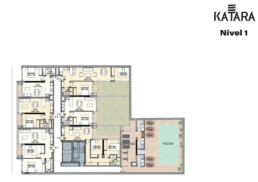 Plano Nivel 1 — Katara