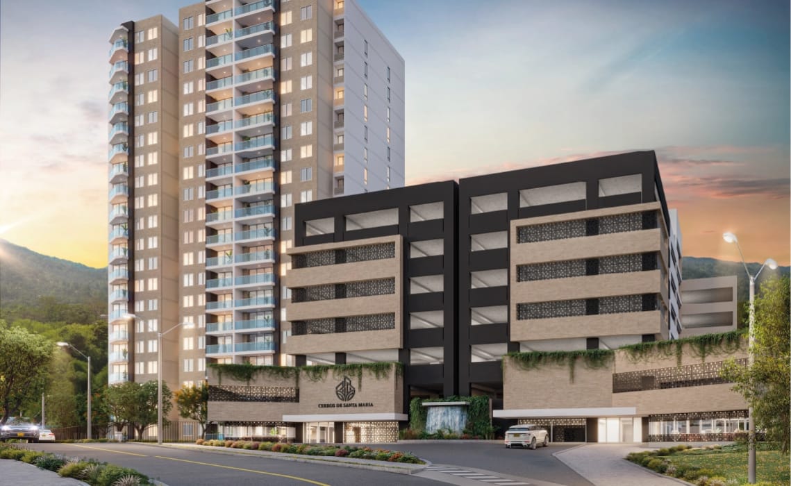Cerros de Santa María, Apartamentos en Venta en Floridablanca