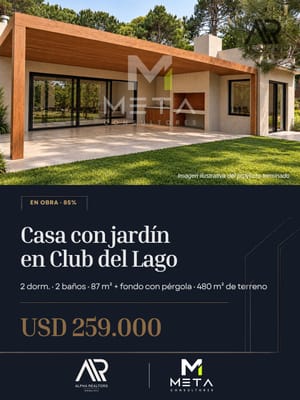 Casa en venta c/ cochera en Laguna Del Sauce