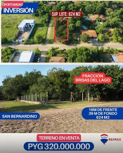 VENTA TERRENO EN SAN BERNARDINO 