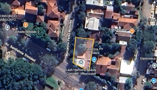 Terreno en venta sobre Avda. Santísima Trinidad - Barrio Mburucuyá