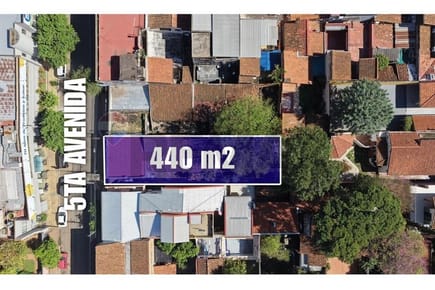 Terreno en Venta Barrio Obrero, Sobre 5ta Avenida