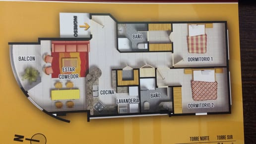 Departamento de 82m2 con hermosa vista, céntrico, Calle Charcas Nro. 1066