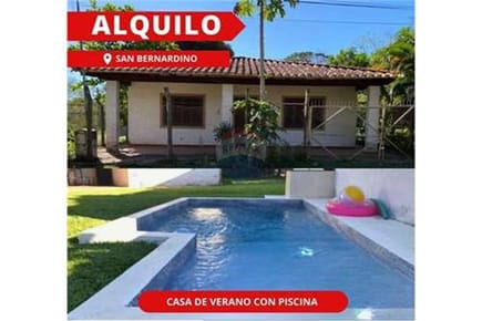 Casa de Verano - Alquiler - San Bernardino, Paraguay