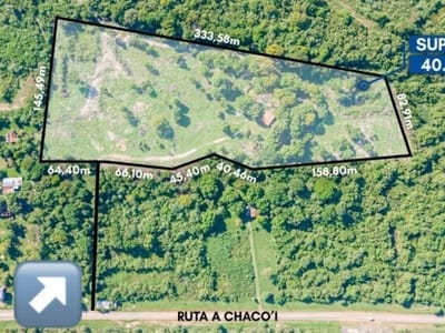 TERRENO EN VENTA | CHACO'I – CERCA DEL PUENTE HÉROES DEL CHACO