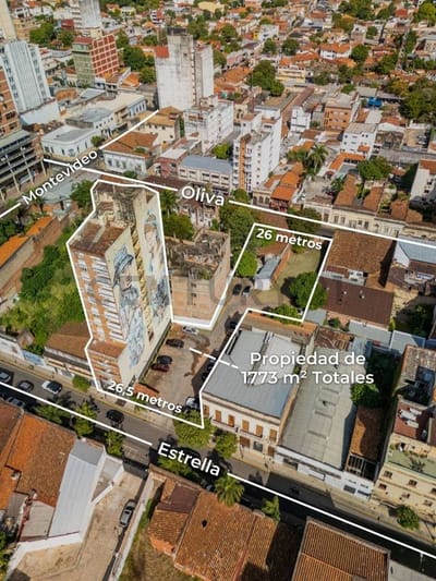 UNICA E INMEJORABLE PROPIEDAD EN EL CENTRO HISTORICO DE ASUNCIÓN