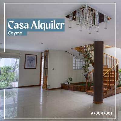 Alquilo Casa Cayma Z.residencial Arequipa