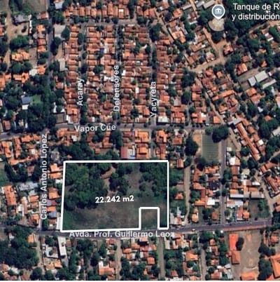 VENDO TERRENO PARA DESARROLLO SOBRE AVENIDA TRANSITADA EN LUQUE ZONA MUNICIPALIDAD