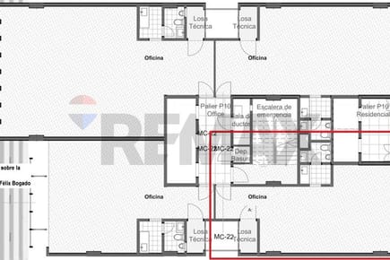OFICINA EN VENTA | EDIFICIO ZENITH | ASUNCION