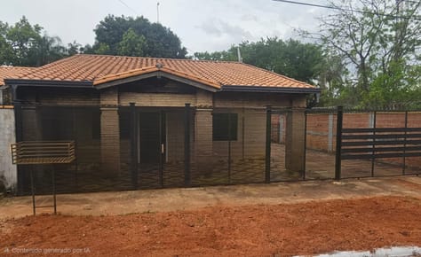 Amplia casa a pasos del Hospital Nacional de Itaugua ID 53811