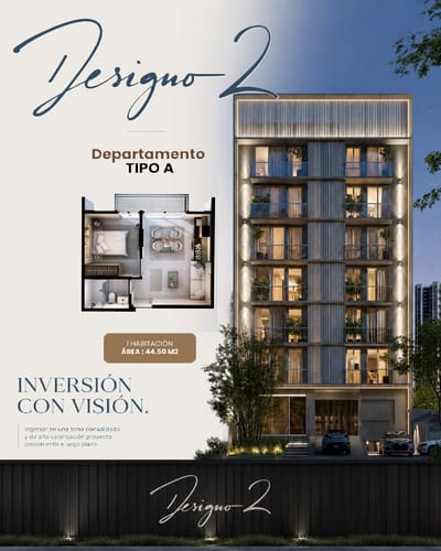 Vendo Departamento" Designó 2"