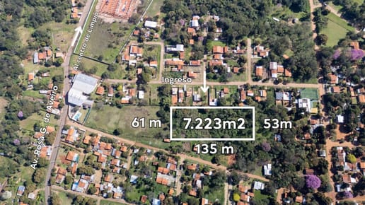 VENDO 7.200M2 ZONA RUTA LUQUE-LIMPIO