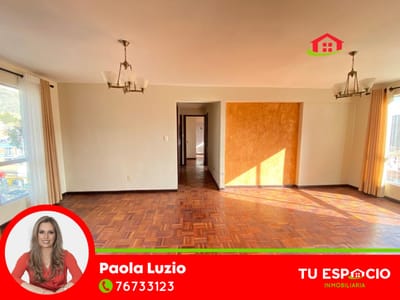 105.000$us en venta Bello departamento remodelado en Los Pinos 