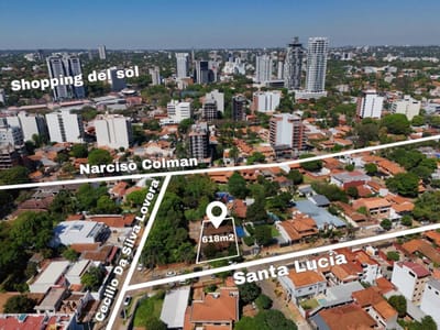 EN VENTA TERRENO CON CASA A DEMOLER O REFACCIONAR ZONA SHOPPING DEL SOL