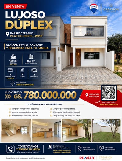  EN VENTA | LUJOSO DÚPLEX EN LIMPIO❗