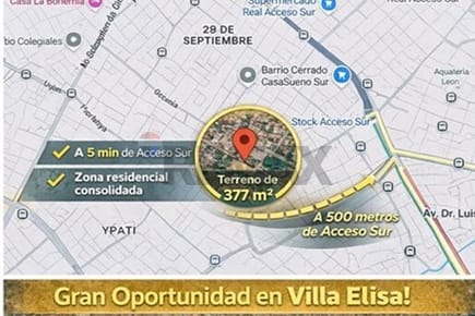 Terreno - Venta - Villa Elisa, Central, Paraguay
