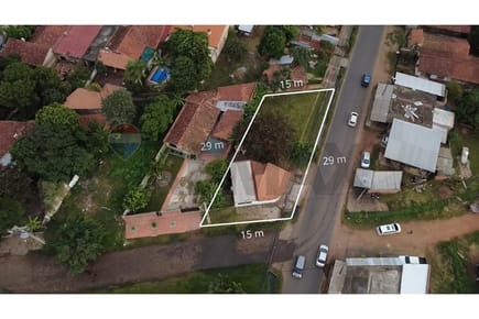 En venta terreno en esquina en Luque - Segundo Barrio
