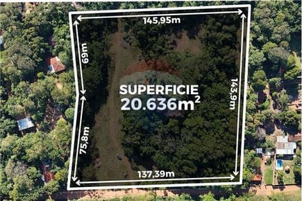 EN VENTA – AMPLIO TERRENO DE 20.600 m² EN SAN BERNARDINO – BARRIO PIRAYU’I