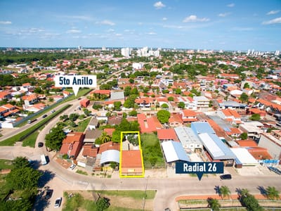 EN VENTA TERRENO ZONA NORTE SOBRE RADIAL 26