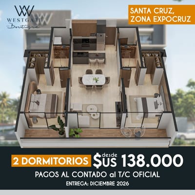 WASGATE, EXPOCRUZ (25% INICIAL)