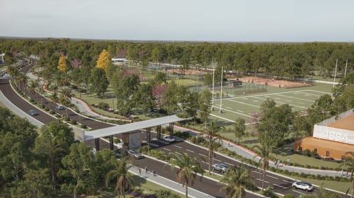 Terreno en barrio cerrado de Limpio 